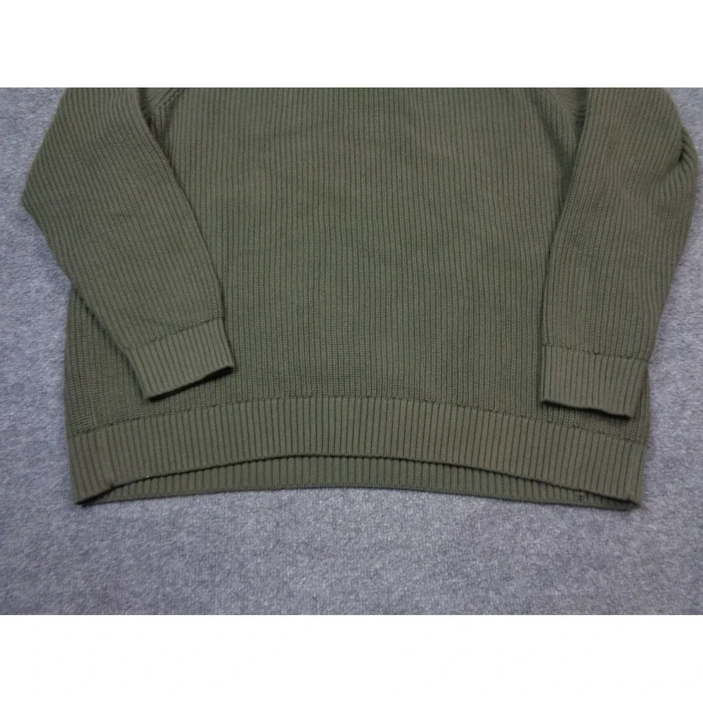 Duluth Brigadier Shawl Collar Sweater Mens 2XL Green Cotton Nylon Wool NWT